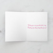 Roze rozen Gelukkige Moederdag Kaart (Binnen)