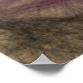 Roze rozen, geverfd poster (Hoek)