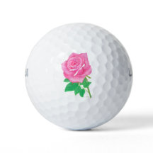 Roze Rozen Golfballen Aanpasbaar