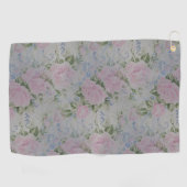 Roze Rozen  Golfhanddoek (Horizontaal)