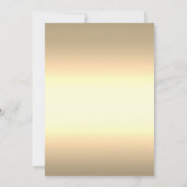 Roze Rozen Gouden Frame Kaart (Achterkant)