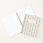 Roze Rozen, Grandmillennial & Cottagecore Notitieboek (Binnen)