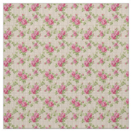 Roze rozen hand geverfd stof