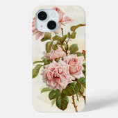  roze rozen Hoesje-Mate iPhone Case (Achterkant)