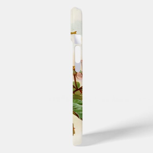  roze rozen Hoesje-Mate iPhone Case (Achterkant / Links)