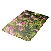Roze rozen in bloei badmat (Gekanteld)