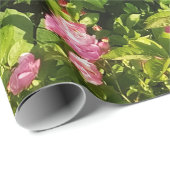 Roze rozen in bloei cadeaupapier (Rol Hoek)
