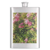 Roze rozen in bloei flacon (Voorkant)