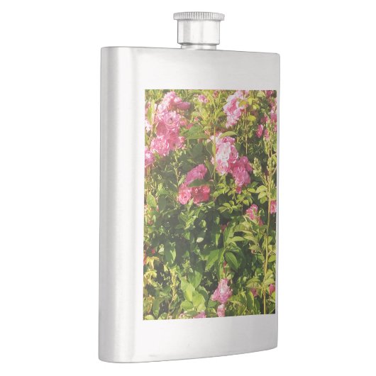 Roze rozen in bloei flacon (Rechts)