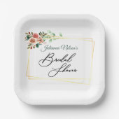 Roze rozen in borden van oud papier van lijst papieren bordje (Voorkant)