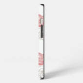 Roze Rozen iPhone Hoesje (Linkerkant)