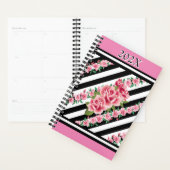 Roze rozen jaarlijks aanpassen planner (Display)
