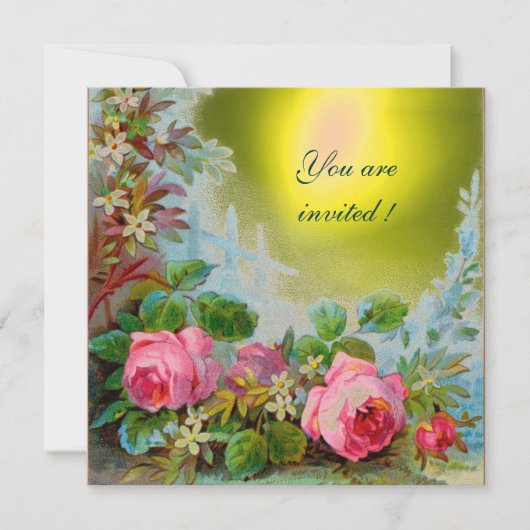 ROZE ROZEN & JASMIJNEN, Gele Edelsteen Kaart (Voorkant)