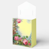 ROZE ROZEN, JASMINES BRUILOFT GEM MONOGRAM Geel Bedankdoosjes (Geopend)