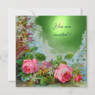 ROZE ROZEN & JASMINES Smaragdgroene Edelsteen Kaart