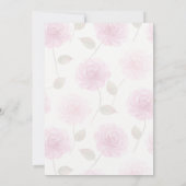 Roze Rozen Kaart (Achterkant)