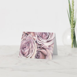 Roze Rozen Kaart