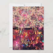 Roze rozen kaart (Voorkant)