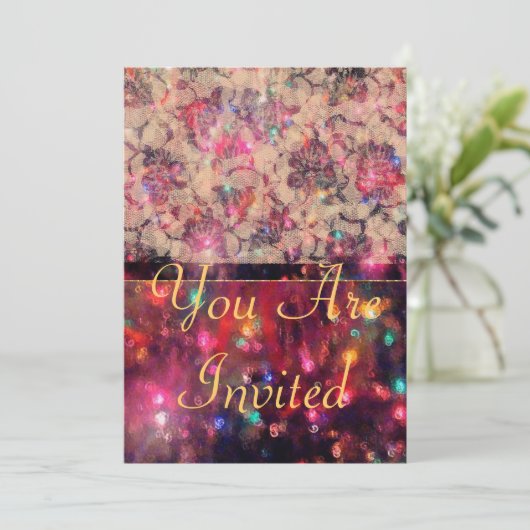 Roze rozen kaart (Staand voorkant)