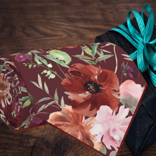 Roze Rozen Kaneel Wijn Bloemen Bloemenkraagdas Stropdas