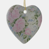 Roze Rozen  Keramisch Ornament (Rechts)