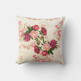 Roze Rozen Kussen