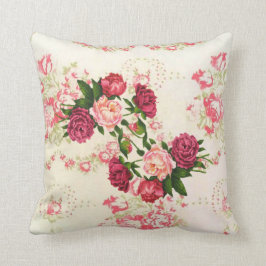 Roze Rozen Kussen