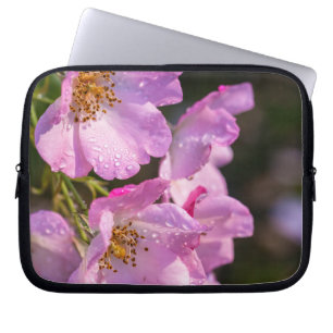 Roze rozen laptop sleeve