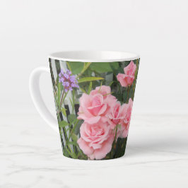 Roze Rozen Latte Mok