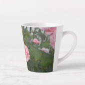 Roze Rozen Latte Mok (Rechts)