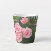 Roze Rozen Latte Mok (Voorkant)