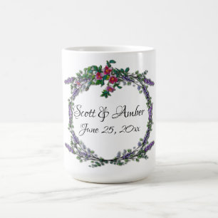 roze rozen Lavender Eucalyptus Koffiemok