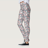Roze rozen leggings (Links)