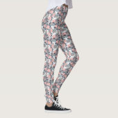 Roze rozen leggings (Rechts)