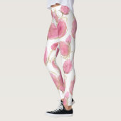 Roze rozen leggings (Links)