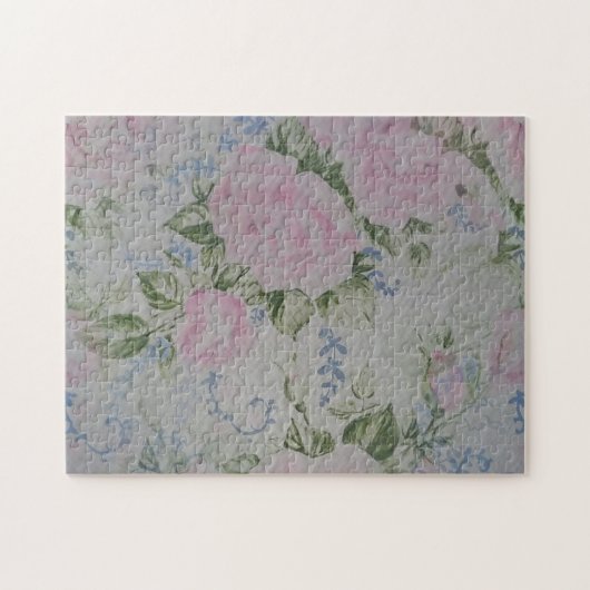 Roze Rozen  Legpuzzel (Horizontaal)