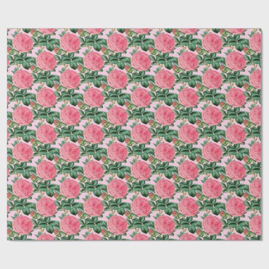 Roze  Rozen loskoppelen of cadeau Cadeaupapier (Vlak)