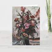 Roze rozen | Lovis Corinth Kaart (Voorkant)