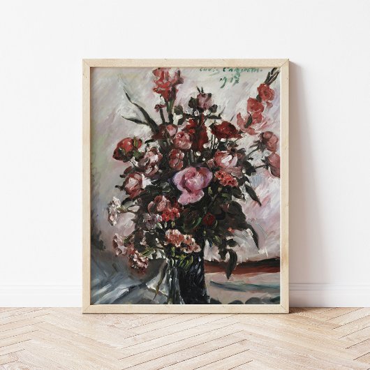 Roze rozen | Lovis Corinth Poster