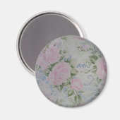 Roze Rozen Magneet (Voorkant / Achterkant)