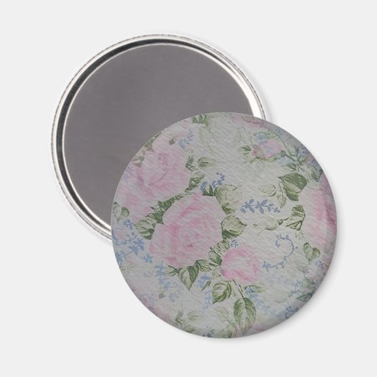 Roze Rozen  Magneet (Voorkant / Achterkant)