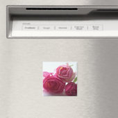 Roze rozen magneet (Insitu (Vaatwasser))