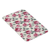 Roze rozen magneet (Rechterzijde)