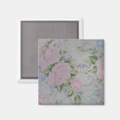 Roze Rozen  Magneet (Voorkant / Achterkant)