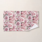 Roze Rozen Maximalist Bad Handdoek (Handdoek)