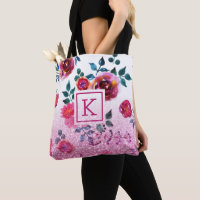 Roze rozen met de hand geschilde waterverven