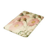 Roze rozen met knoppen bloem badmat groot (Gekanteld)