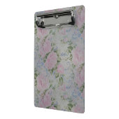 Roze Rozen Mini Klembord (Angled2)