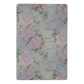 Roze Rozen Mini Klembord (Achterkant)