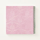 Roze Rozen Mint Dankbaarheid Dankbaarheid Dagboek Notitieboek (Achterkant)